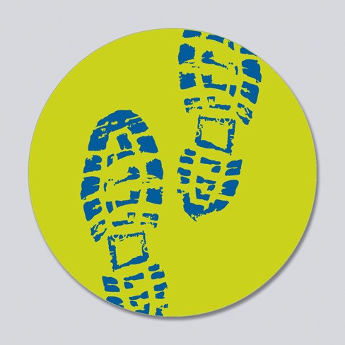 Button Voetstappen