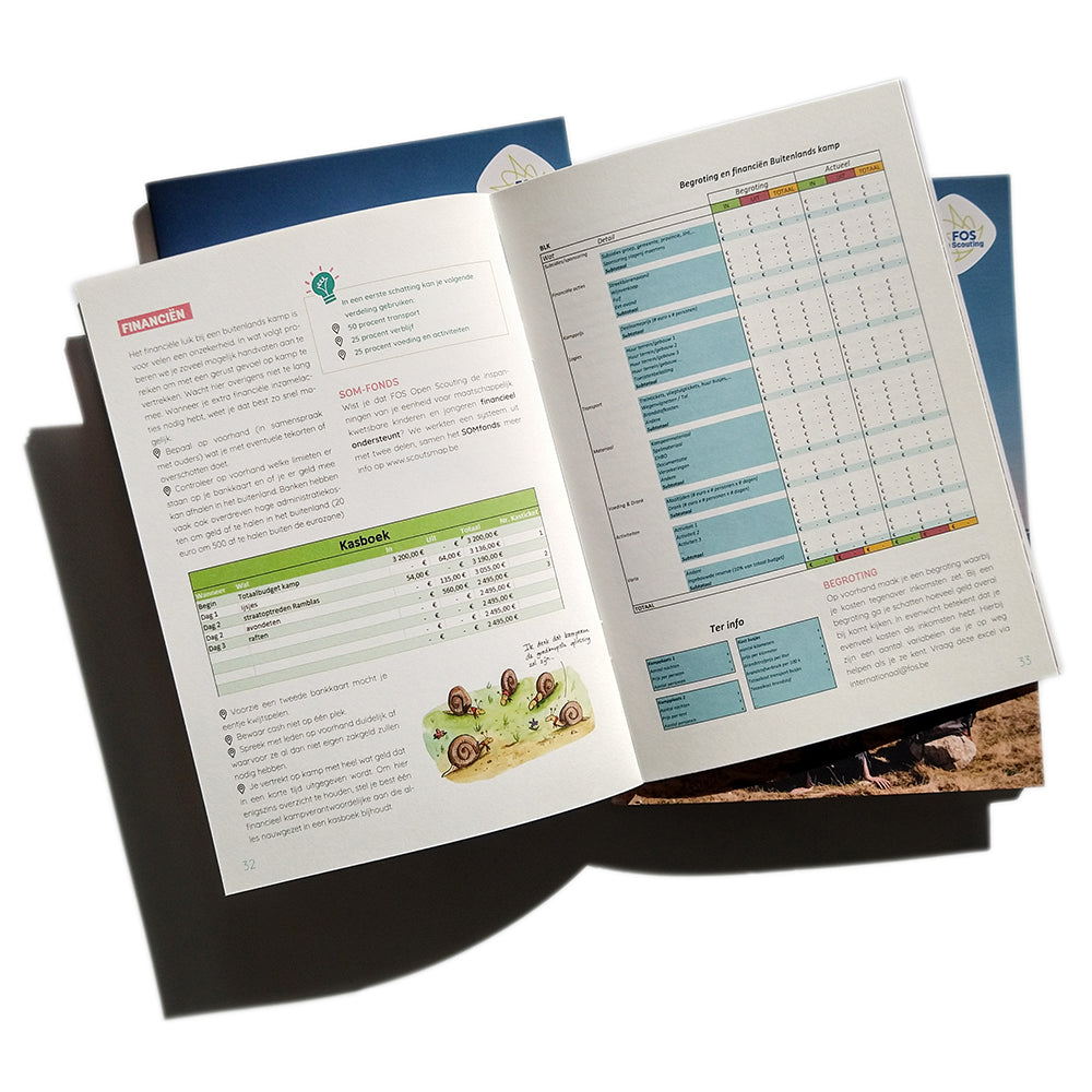 Gids op buitenlands kamp