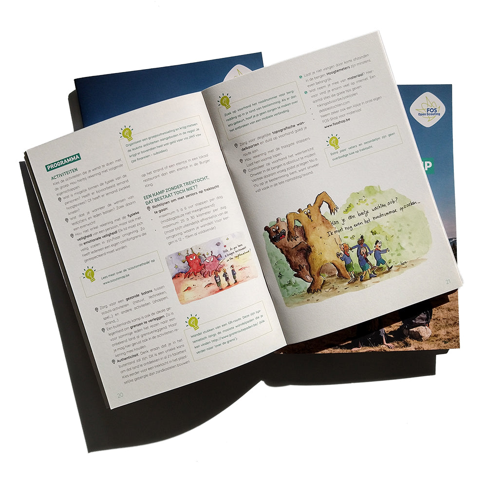 Gids op buitenlands kamp