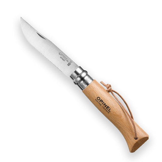 Zakmes Opinel 8 Inox met riempje