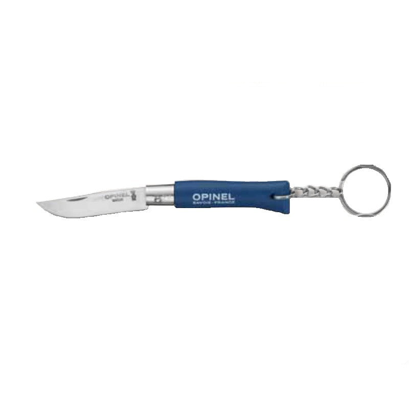 Zakmes Opinel sleutelhanger 4 Blauw