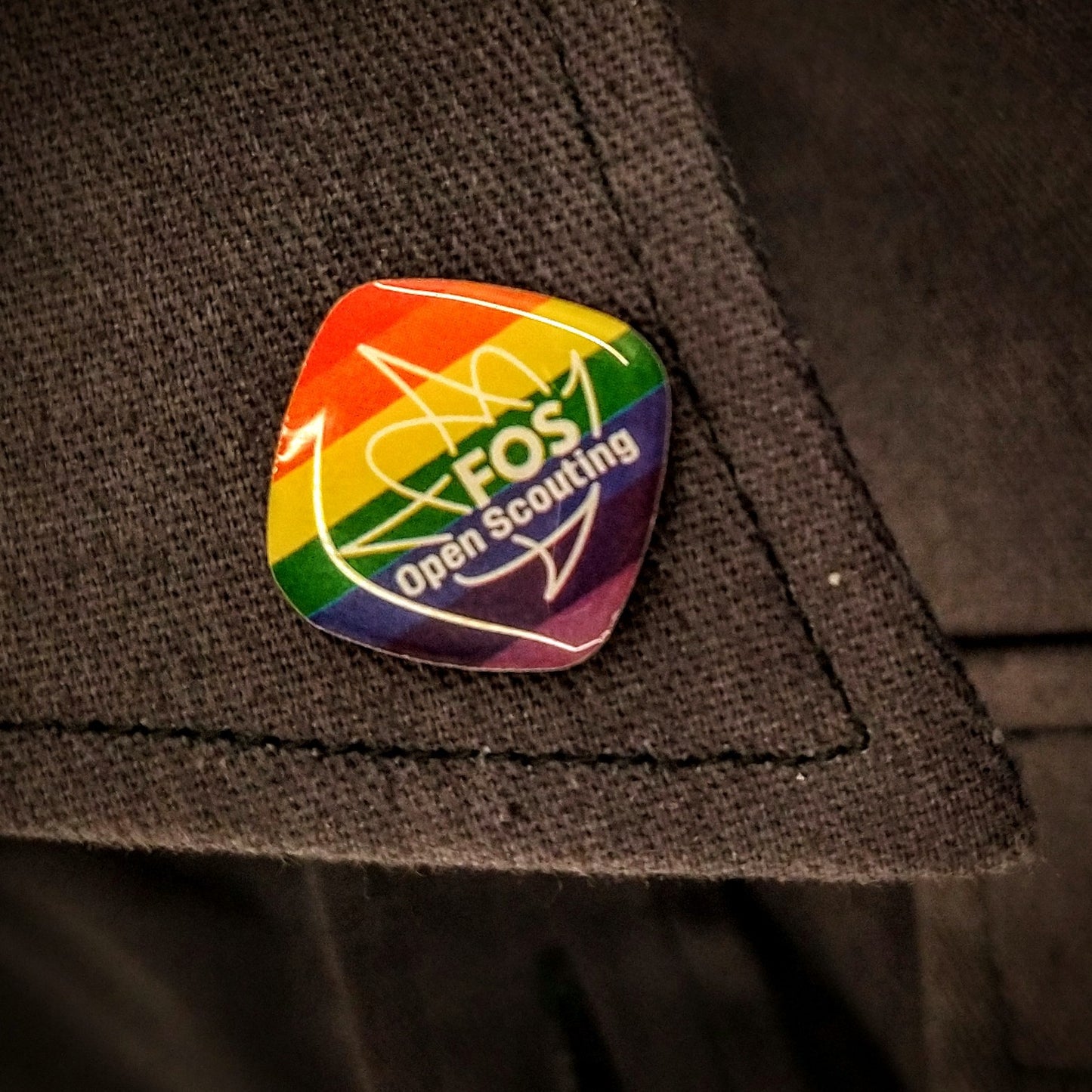 Pin Diversiteit Open scouting Regenboog