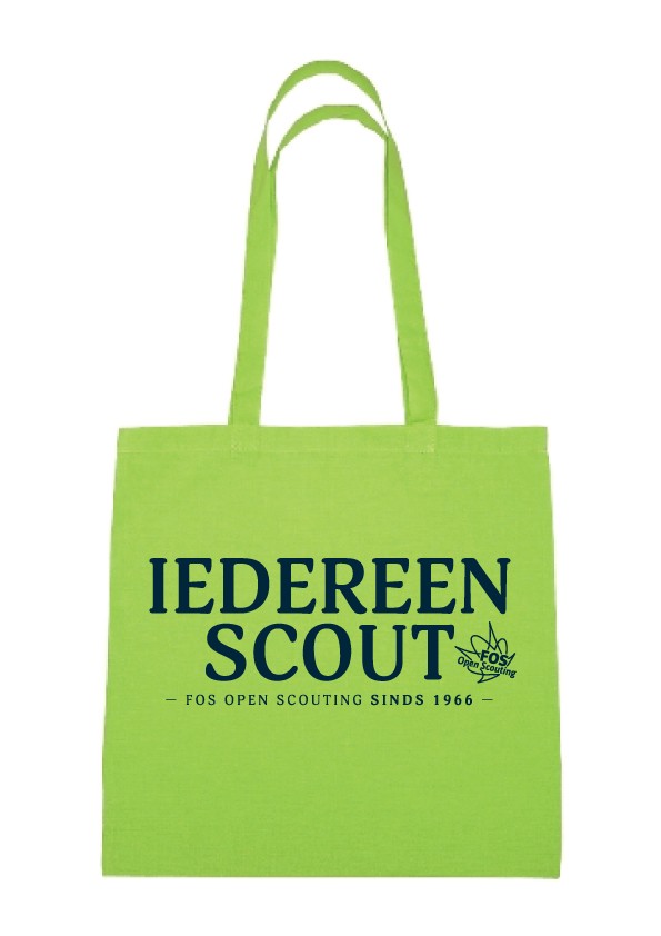 Tas katoen Iedereen Scout