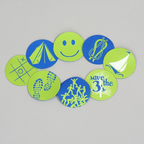 Button set 7 badges