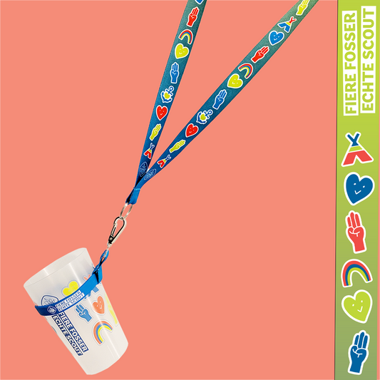 LANYARD BEKERHOUDER