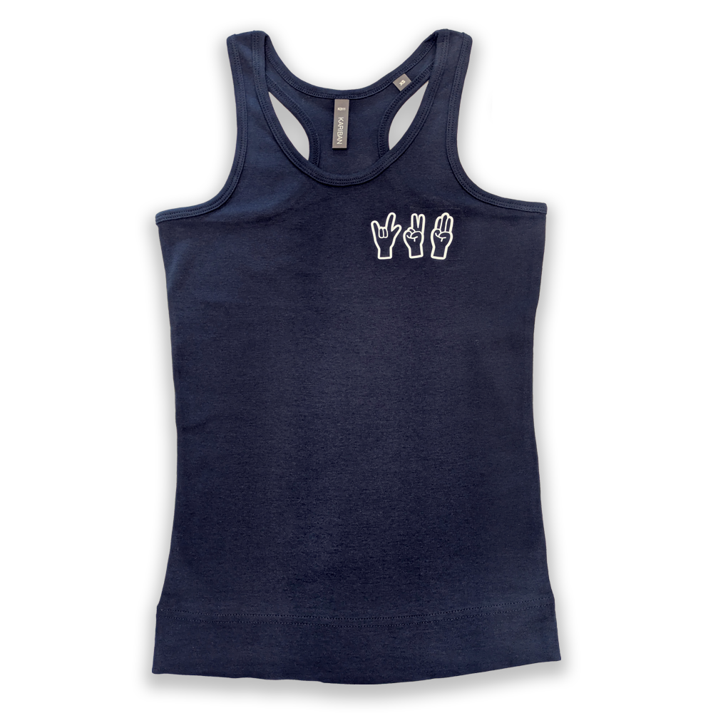 Tanktop peace love scouting
