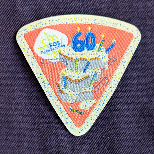 VERJAARkenteken 60 jaar FOS